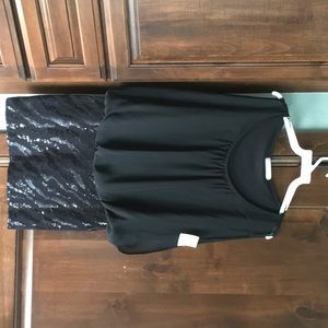 Black cocktail dress. NEW with tags.
